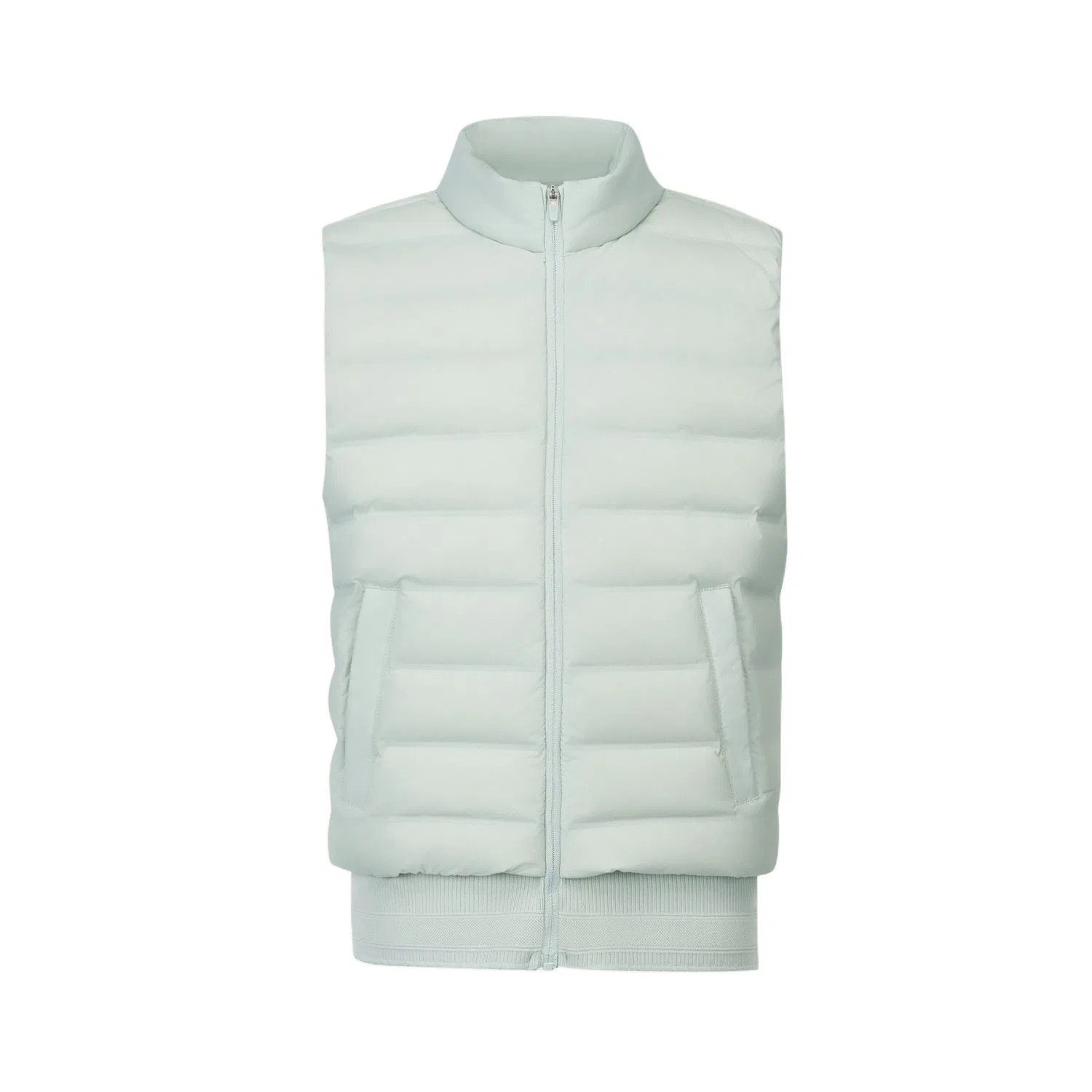Детский жилет на пуху с воротником-стойкой Moderate DESCENTE, Light Green