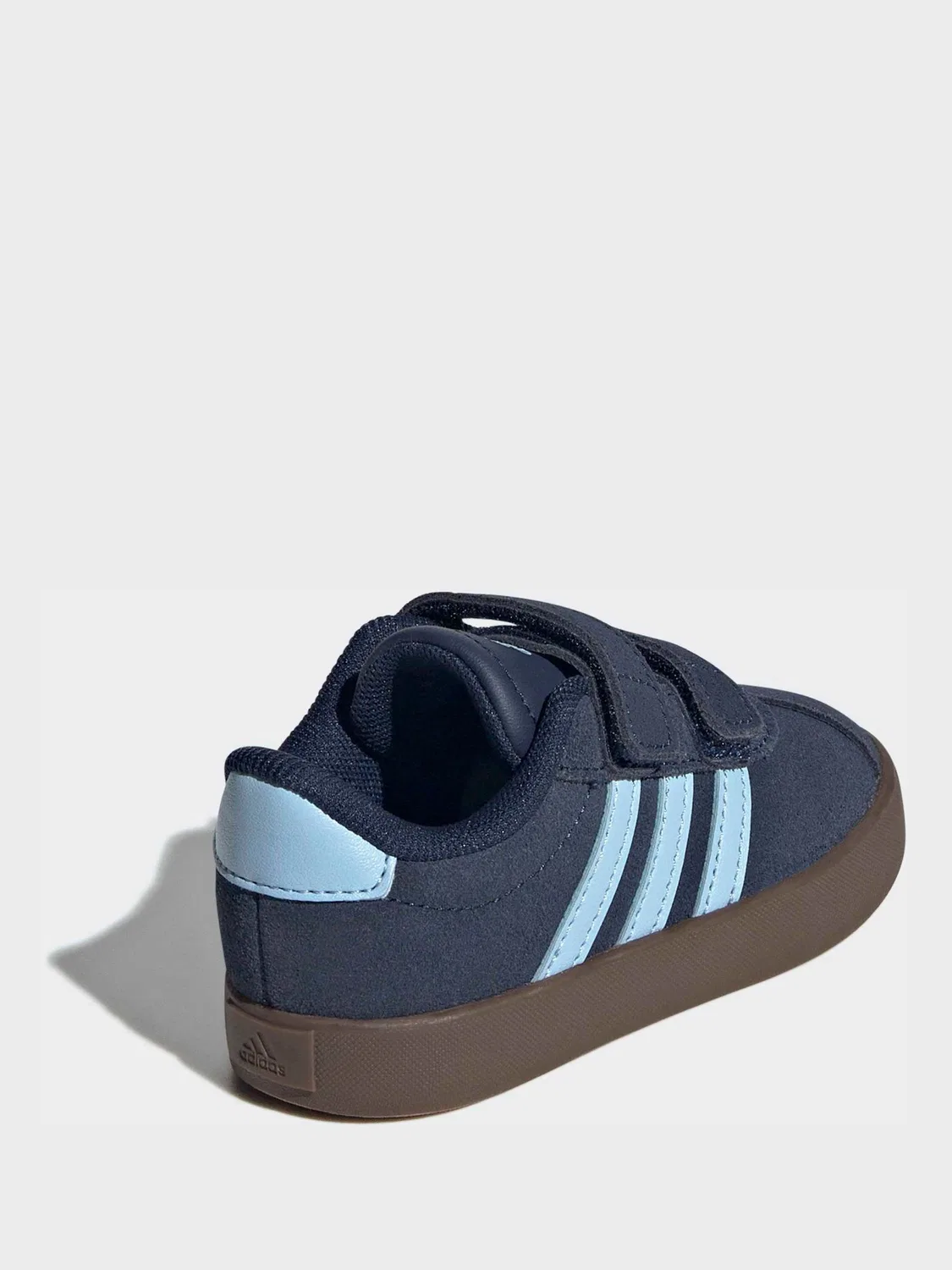 Кроссовки детские VL Court 3.0 adidas, темно-синий — фото 4