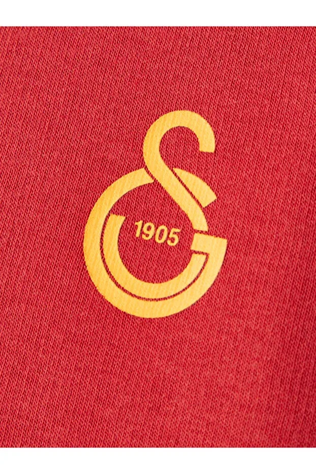 Детское худи с длинным рукавом для девочек Galatasaray puma kids zippered hooded sweatshirt 78291501 Gsstore, Red — фото 4