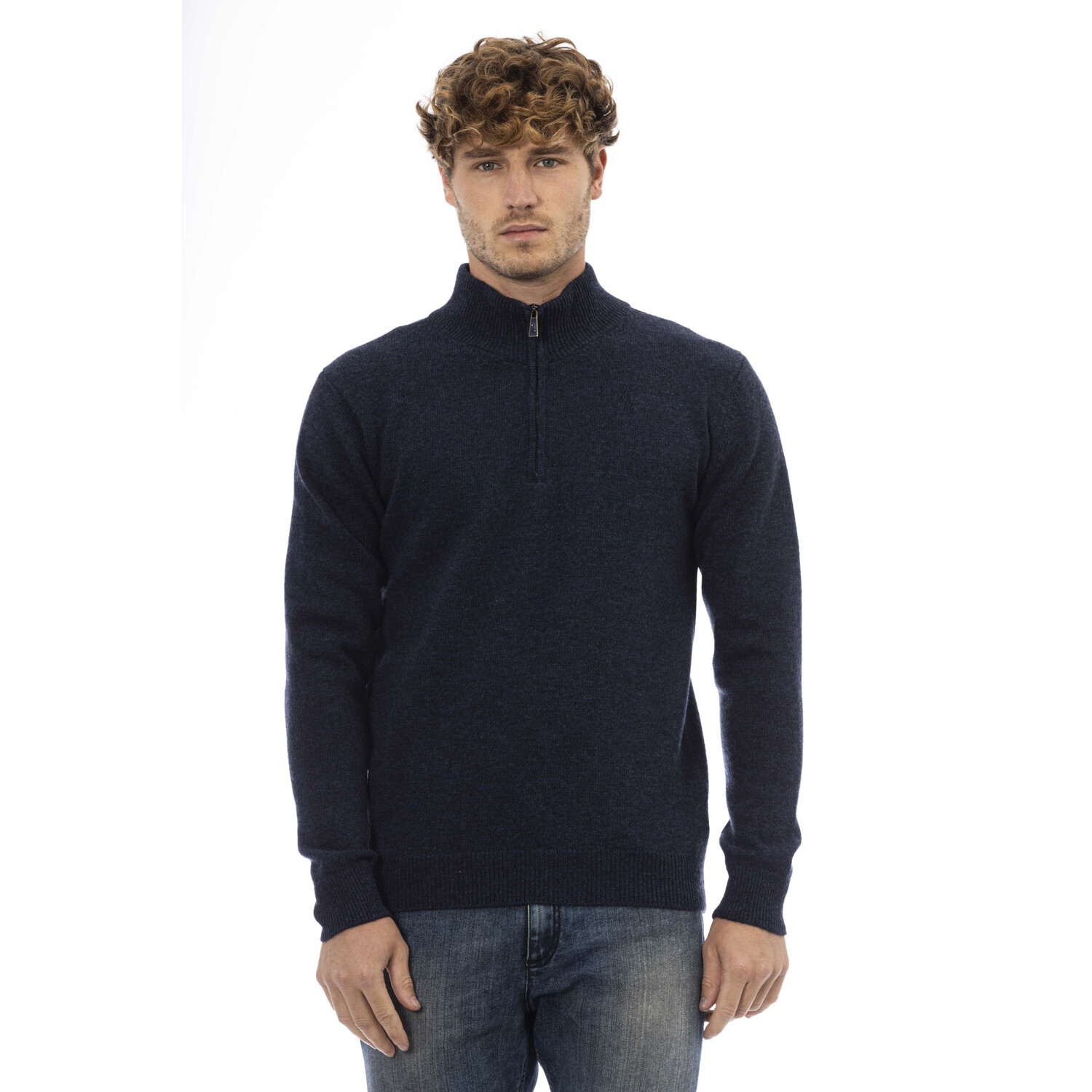 

Свитер Billionaire Half Zip, темно-синий