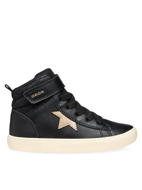 Кроссовки J Gisli Girl Geox, черный