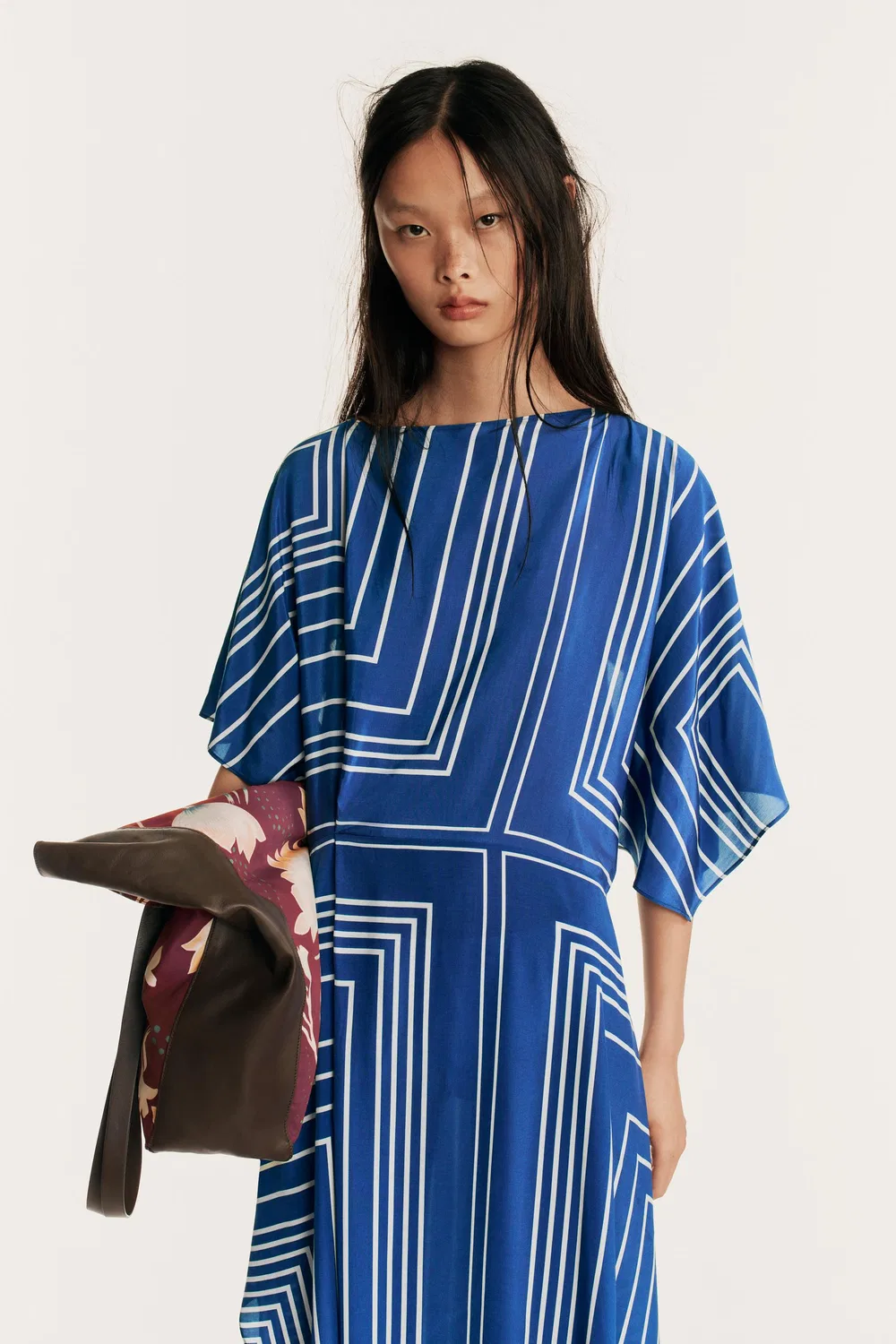Платье миди с принтом, лимитированная серия ZARA, Printed — фото 2