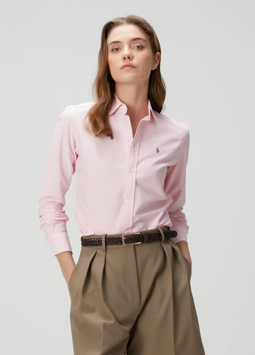 Рубашка Oxford Polo Ralph Lauren, Pink