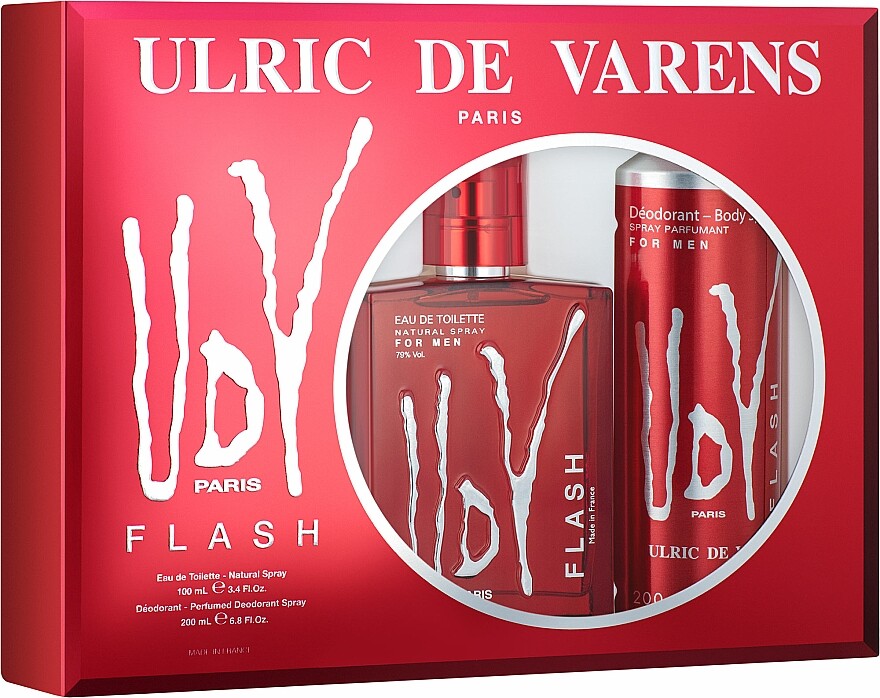 

Парфюмерный набор Ulric de Varens UDV Flash