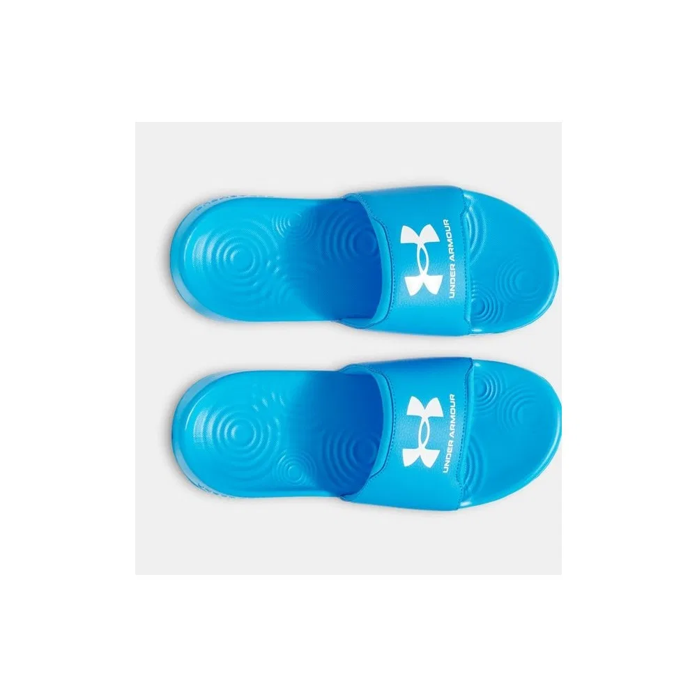 Детские спортивные тапочки для мальчиков с фиксированной лентой UA Ignite Select Under Armour — фото 3