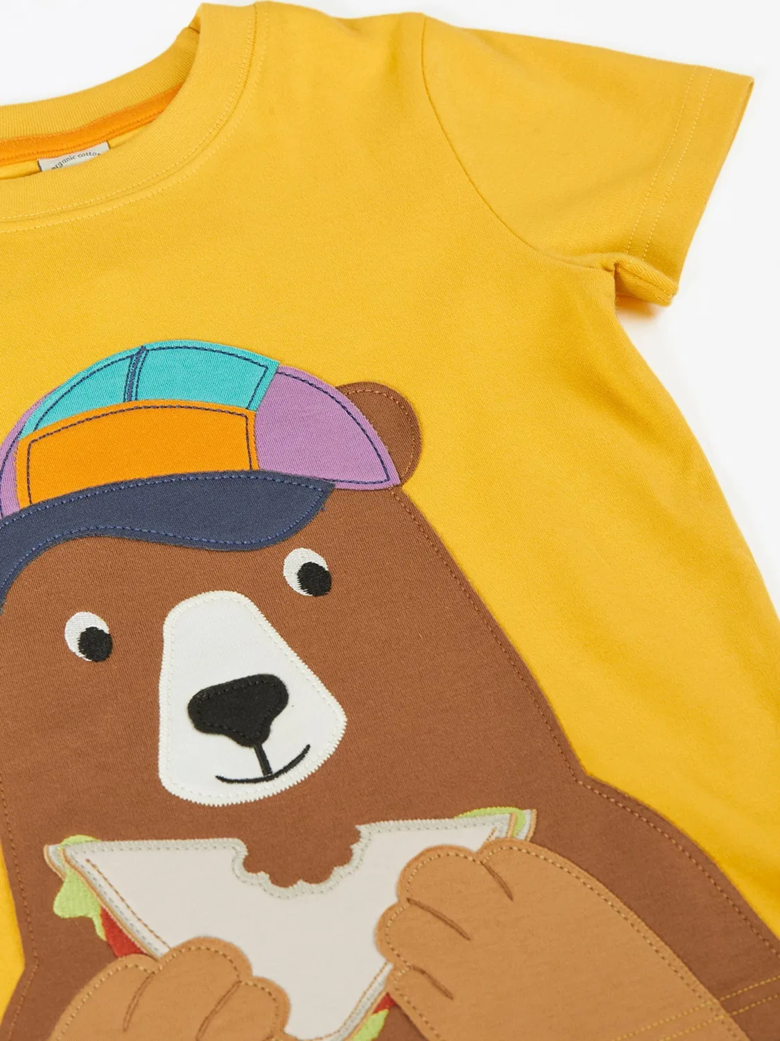 Футболка Carsen Circular Frugi, желтый — фото 3