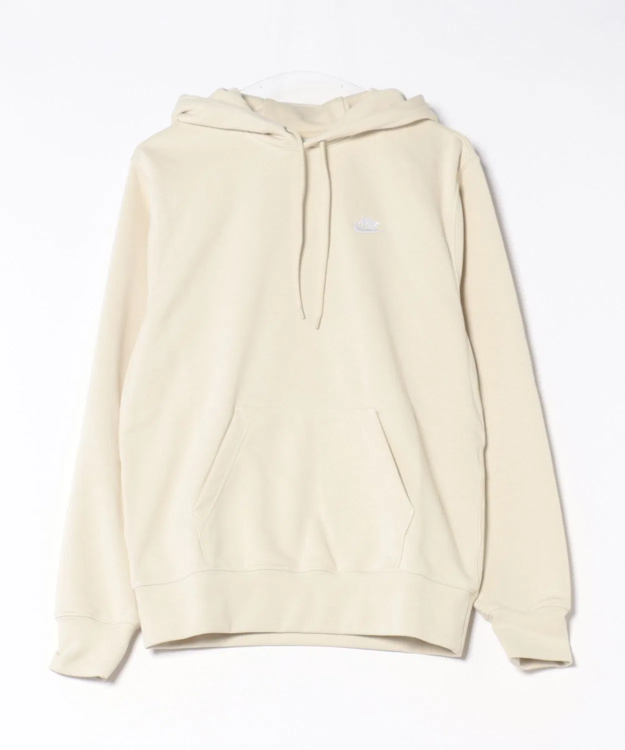 Мужской пуловер-худи с длинным рукавомNike Club Fleece, Light Khaki