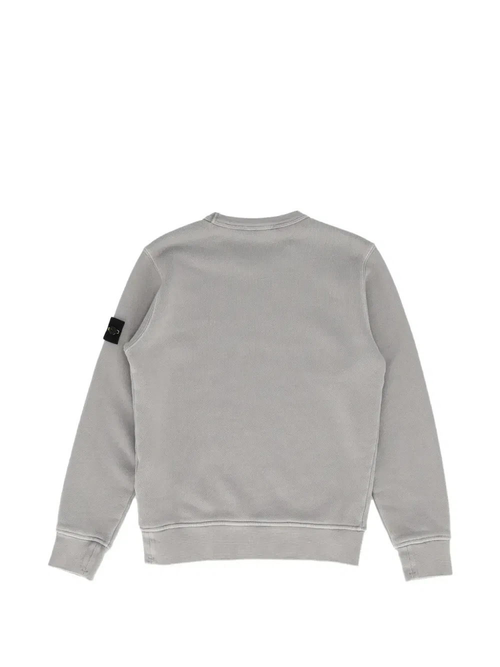Джемпер с нашивкой-логотипом Stone Island Junior, серый — фото 2