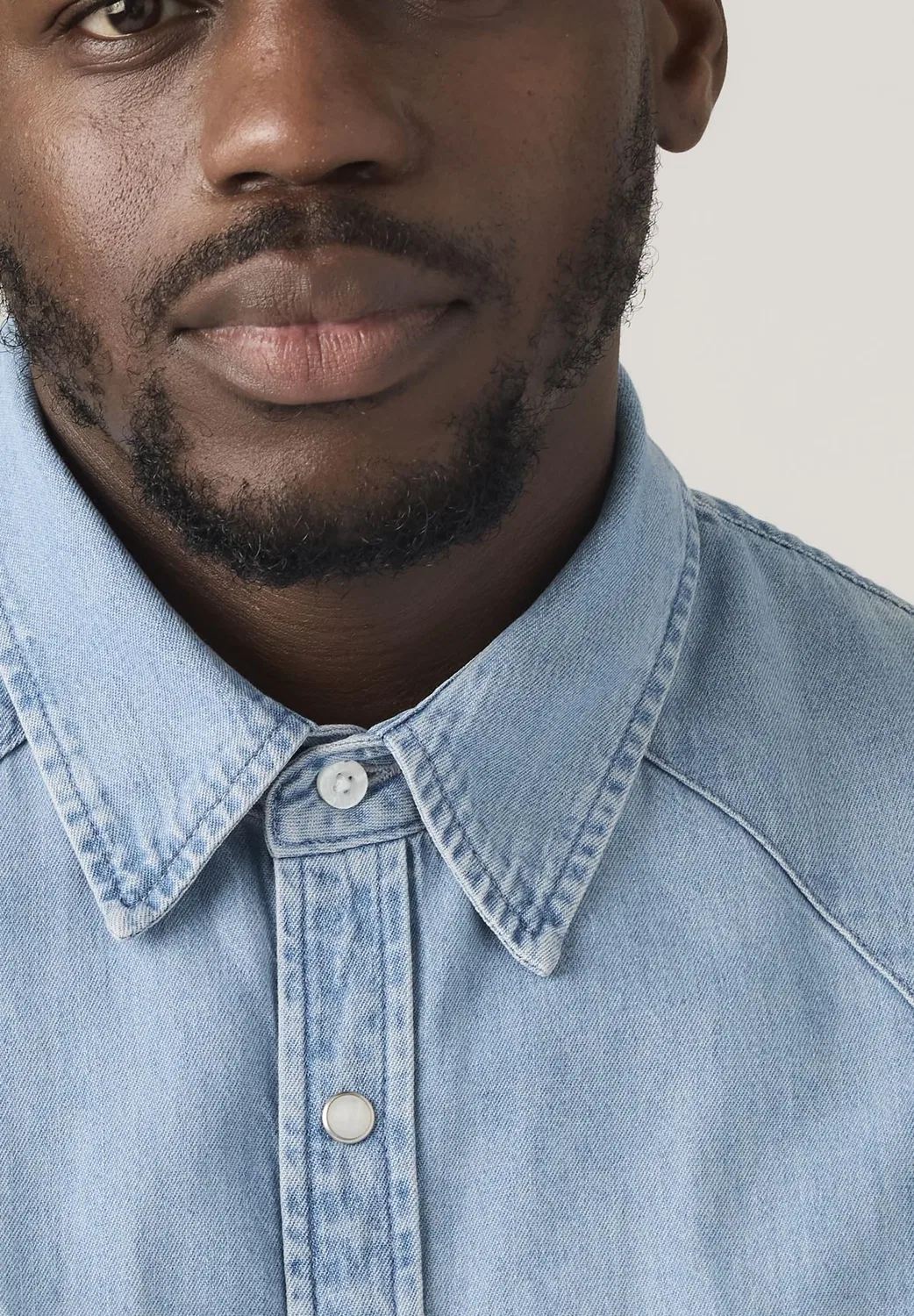 Мужская классическая рубашка Western Big & Tall Levi's, Franklin Stone Wash — фото 4
