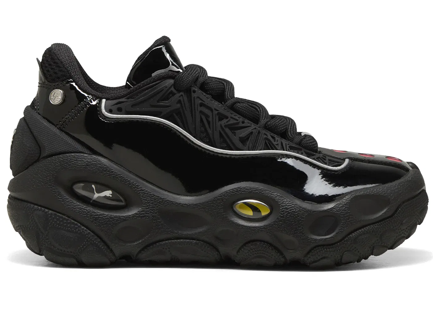 Детские кроссовки Lifestyle Puma LaMelo Ball LaFrancé RNR Puma Black/Bright Mango Yellow