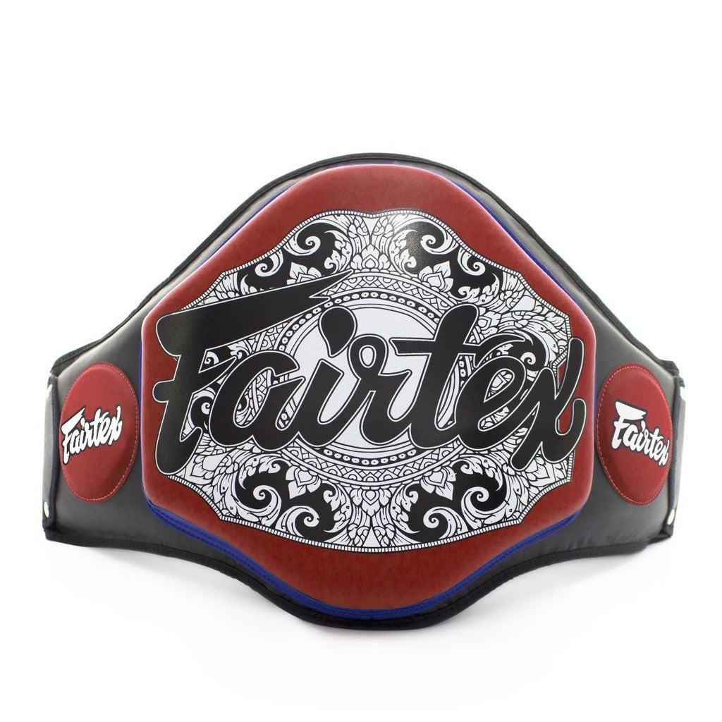 

Защитный пояс Fairtex Microfiber, черный/красный