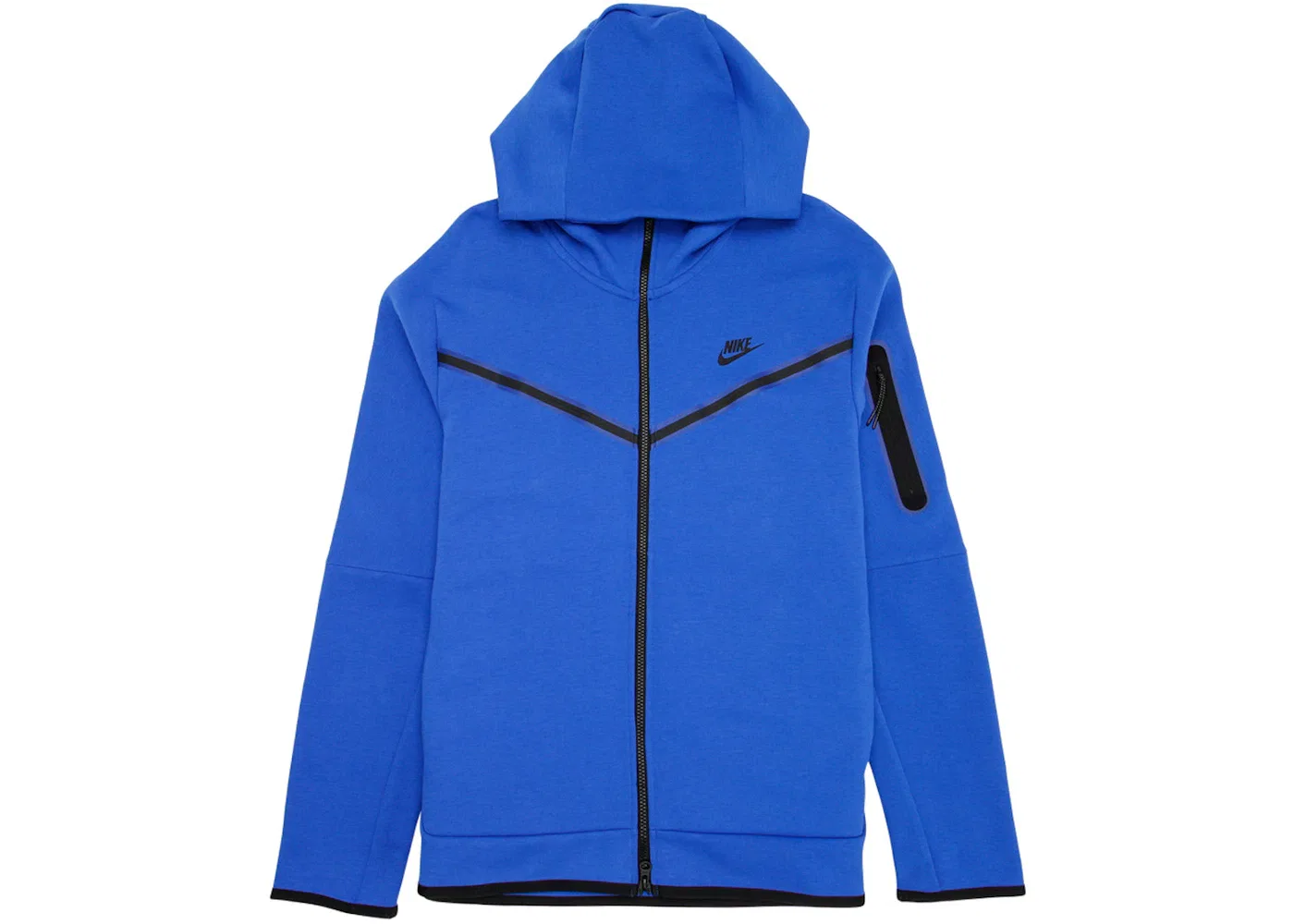 Мужская куртка-худи на молнии Tech Fleece Nike, Game Royal Black