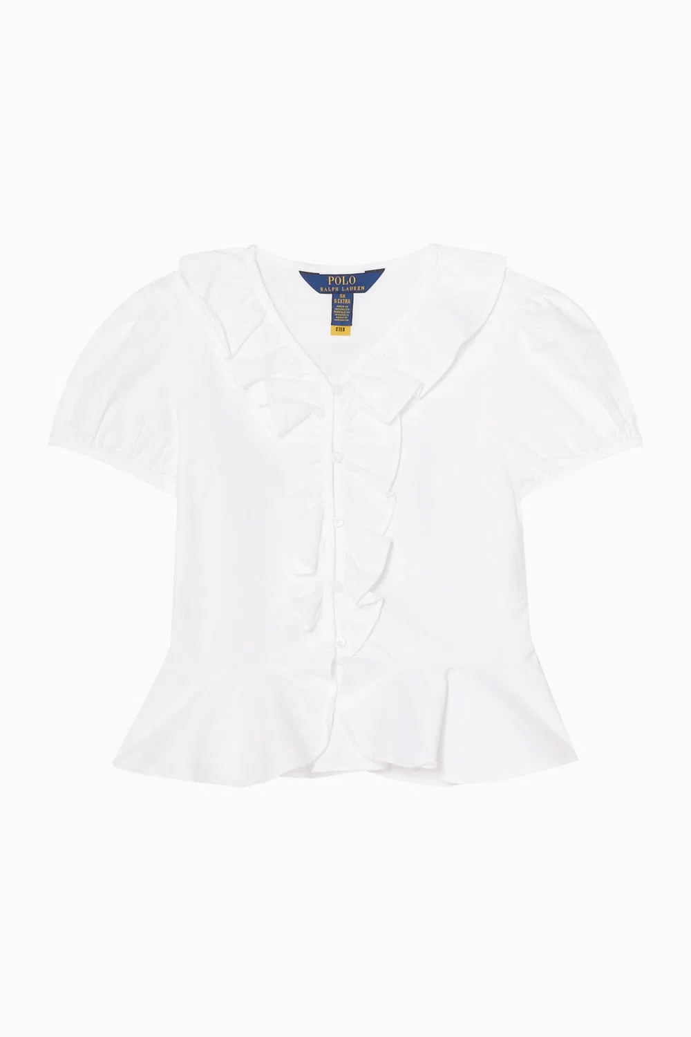 Блузка с воланами Polo Ralph Lauren