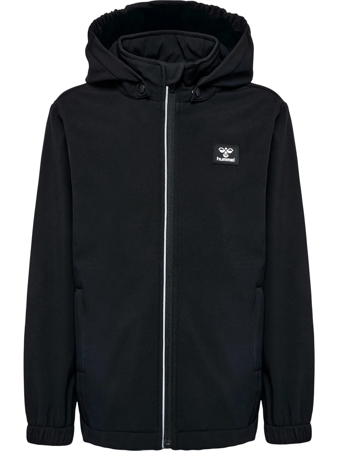 Детская куртка с длинным рукавом hmlMARS Softshell Jacket Hummel, Schwarz — фото 4