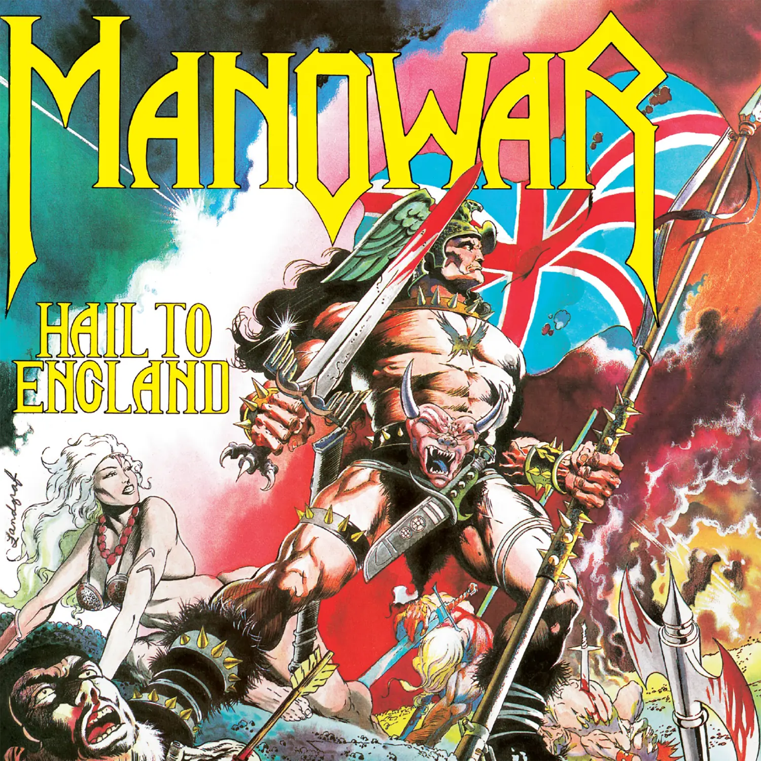 

CD диск Manowar CD Hail To England