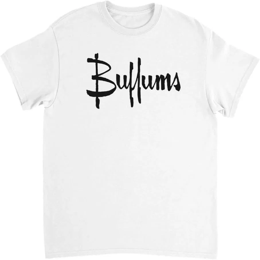 Мужская футболка с принтом Old School Vintage Logos Buffums, White