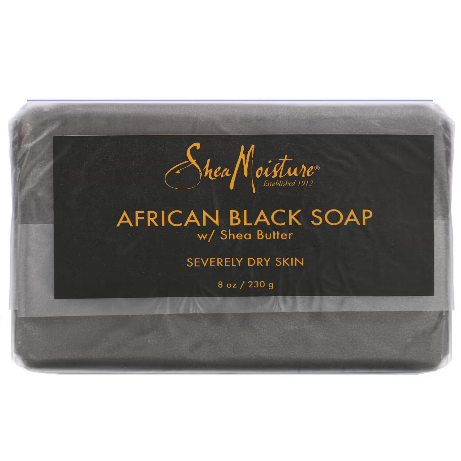 

SheaMoisture, африканское черное мыло с маслом ши, 230 г (8 унций)