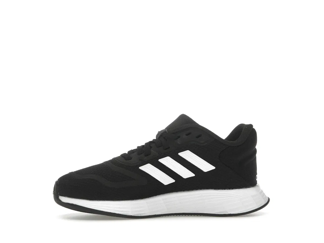 Детские кроссовки для бега с амортизацией Adidas Duramo 10, Core Black/Cloud White/Core Black — фото 3