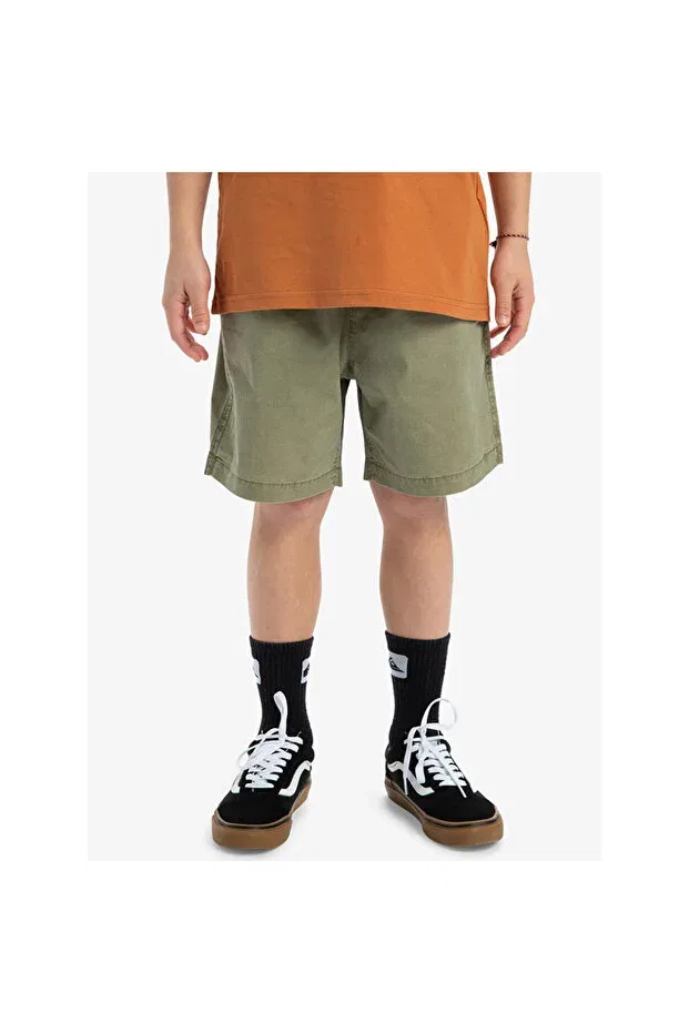 Детские шорты для девочек хлопковые Everyday Union Light Quiksilver, Khaki