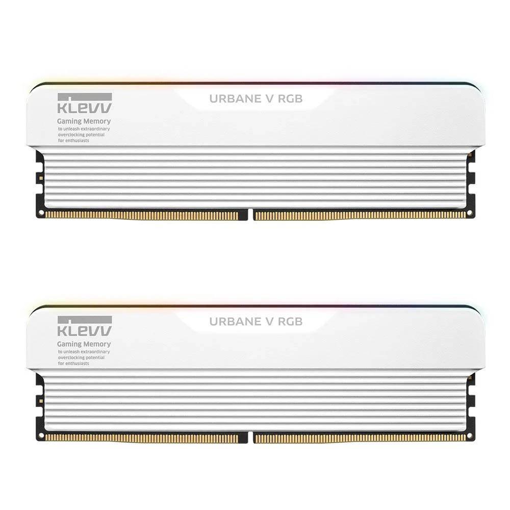 

Оперативная память KLEVV Urbane V RGB, 32 Гб (2 х 16 Гб), DDR5, 6000 МГц, KD5AGUA80-60A300M, белый