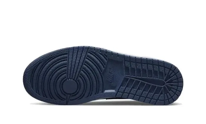 Детские кроссовки с низким профилем Air Jordan 1 Low Jordan, Steel Blue — фото 3