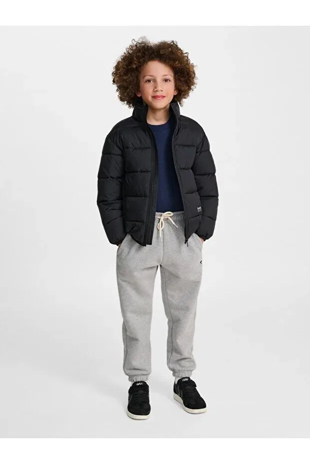 Детская куртка для девочек с капюшоном Hummel, Black — фото 4