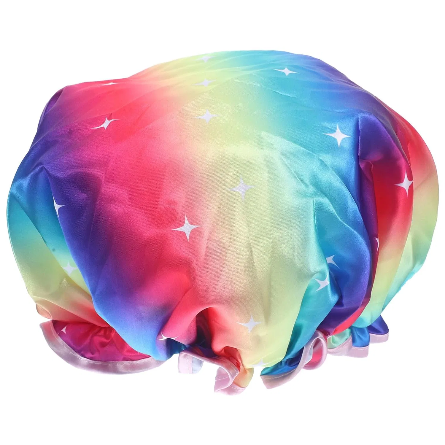 Шапочка для душа Double-Layer Elastic, VALICLUD, 25x20cm, Multi-Coloured