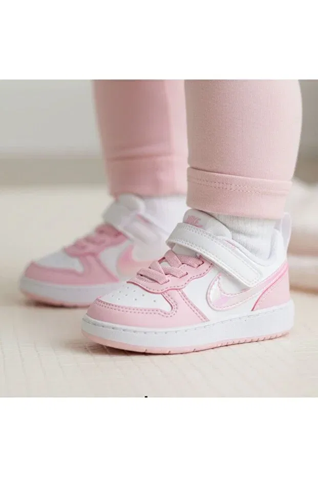 Детские кроссовки для девочек текстильные Glam Nike, Pink