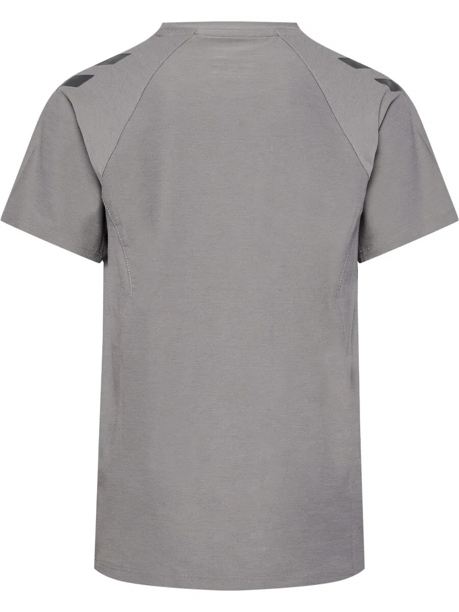 Спортивная футболка Hummel Performance Shirt 'Cima 2.0' серого цвета — фото 2