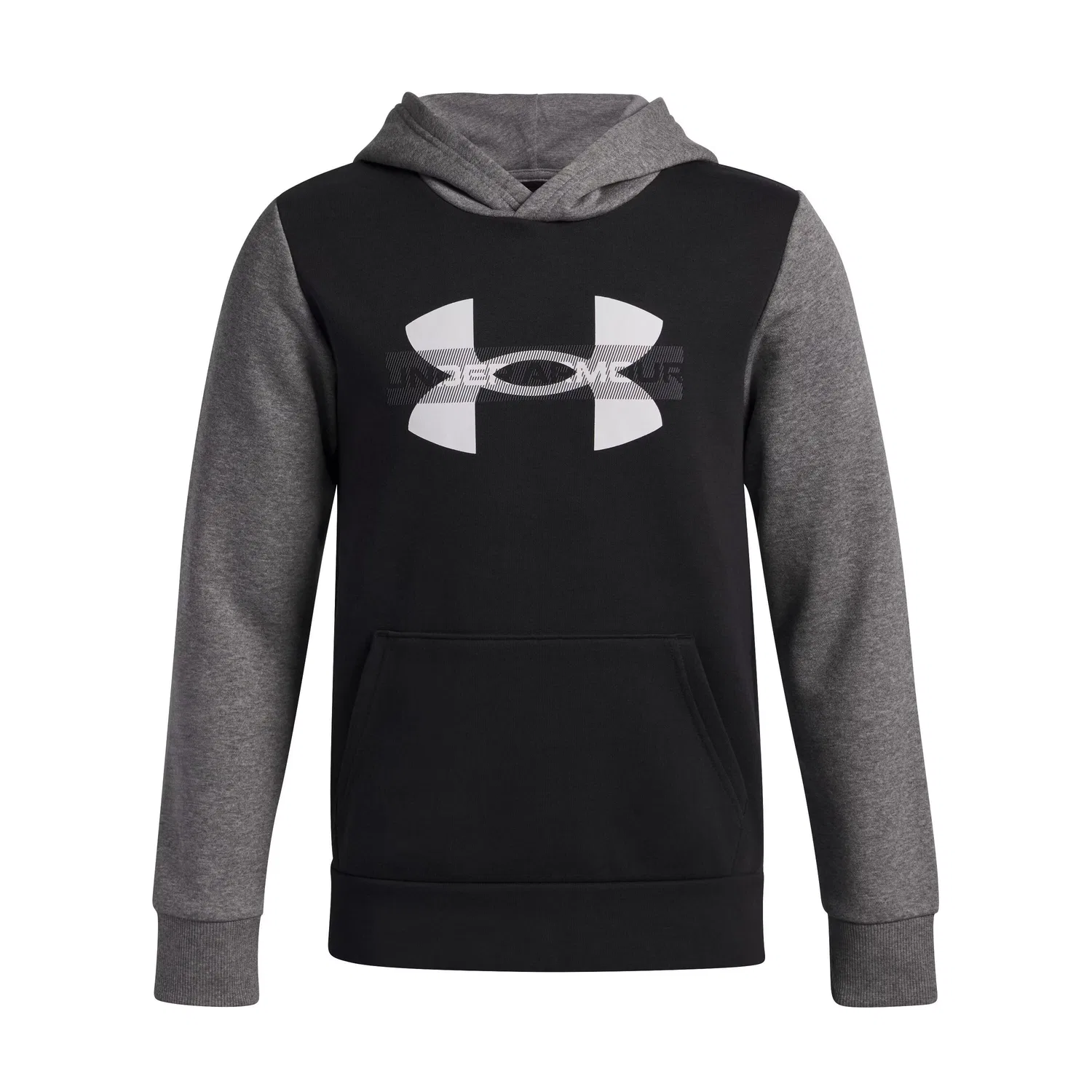 Детское худи с принтом Rival Colorblock Graphic Under Armour, Черный