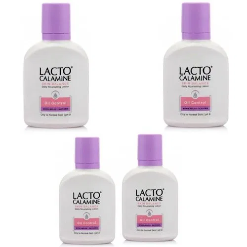 Масло для лица Oil Control Lacto Calamine, 4 шт по 120 мл