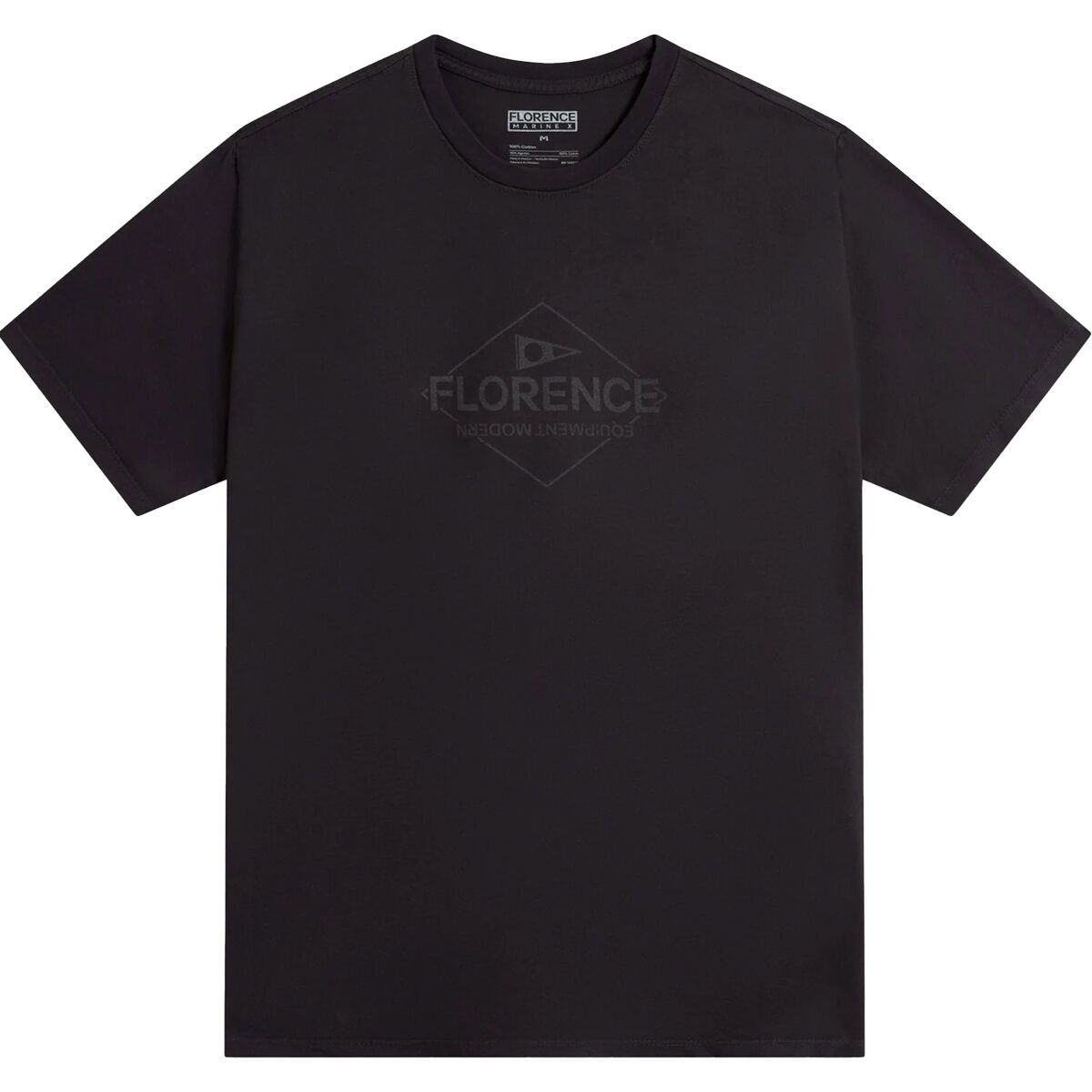 

Футболка с принтом Florence flag Florence Marine X, черный
