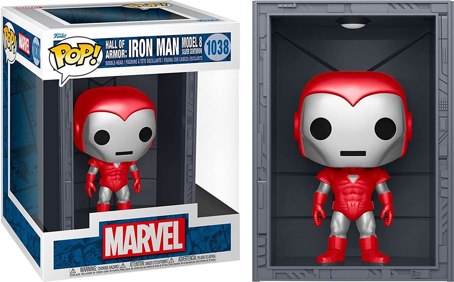 

Фигурка Funko POP! Marvel: Hall of Armor Silver Centurion Deluxe Vinyl Figure