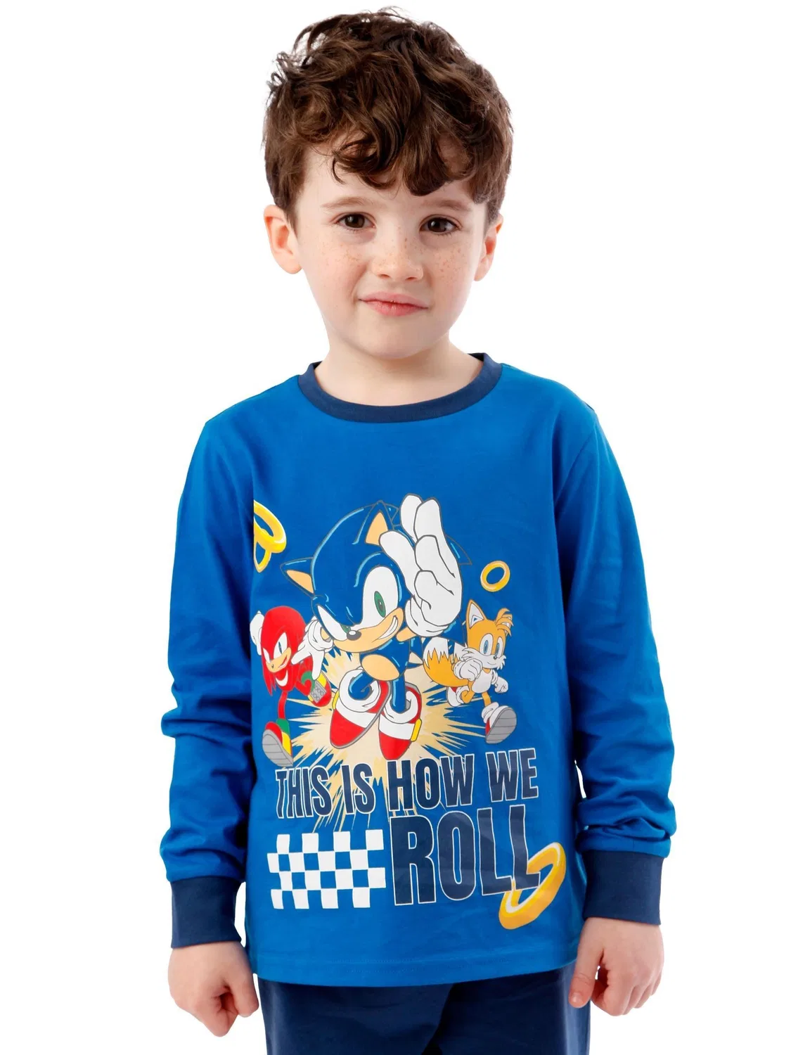 Пижама Sonic The Hedgehog Character, синяя — фото 4