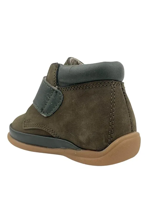 Детские полуортопедические ботинки на липучках Nubebe, Khaki — фото 3