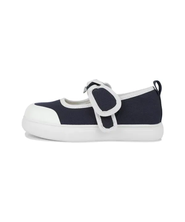 Кеды Mary Jane с лентой, Marithé Kids, Navy — фото 3