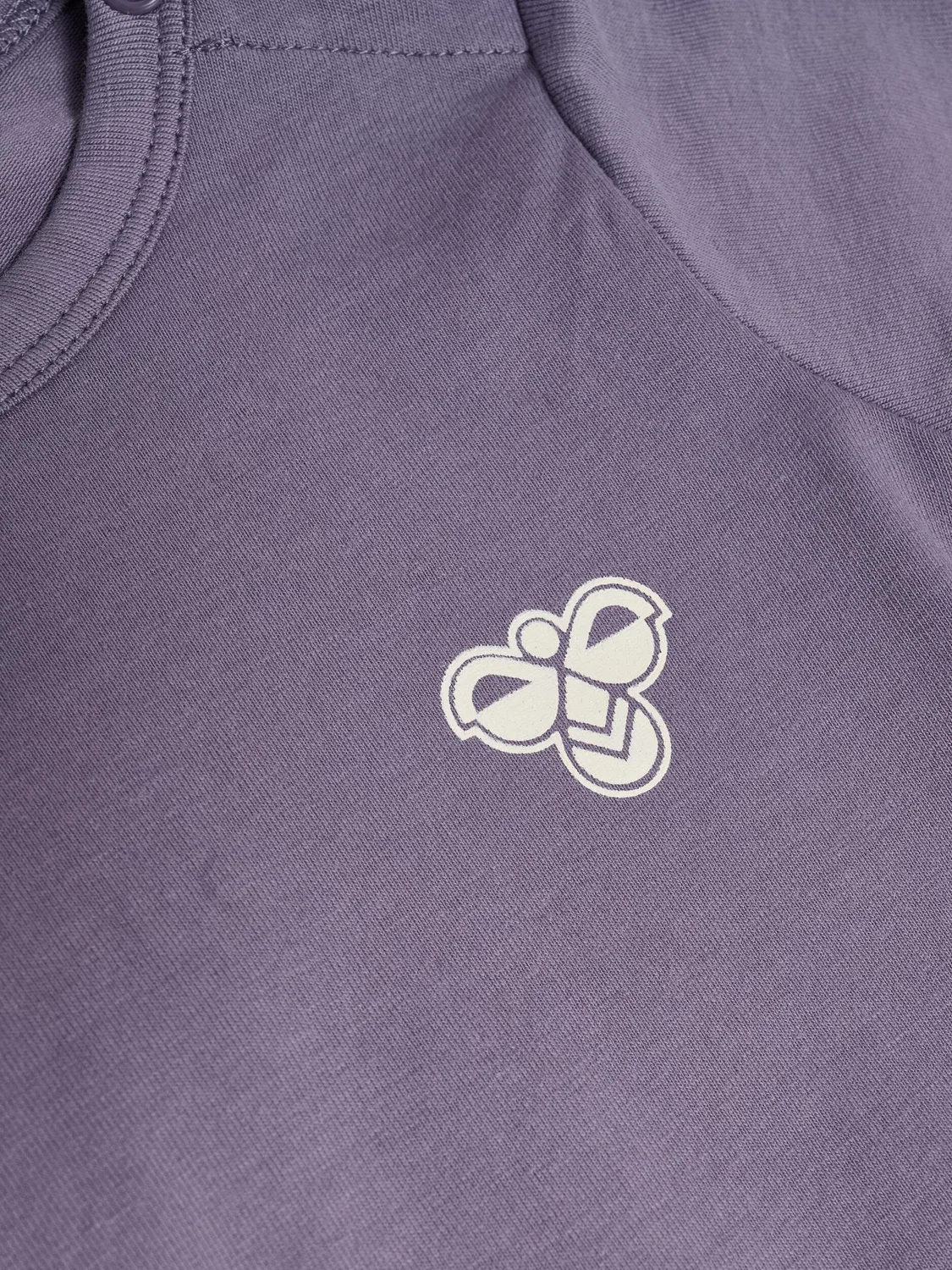 Детский боди-комбинезон с коротким рукавом Hummel, Altviolett