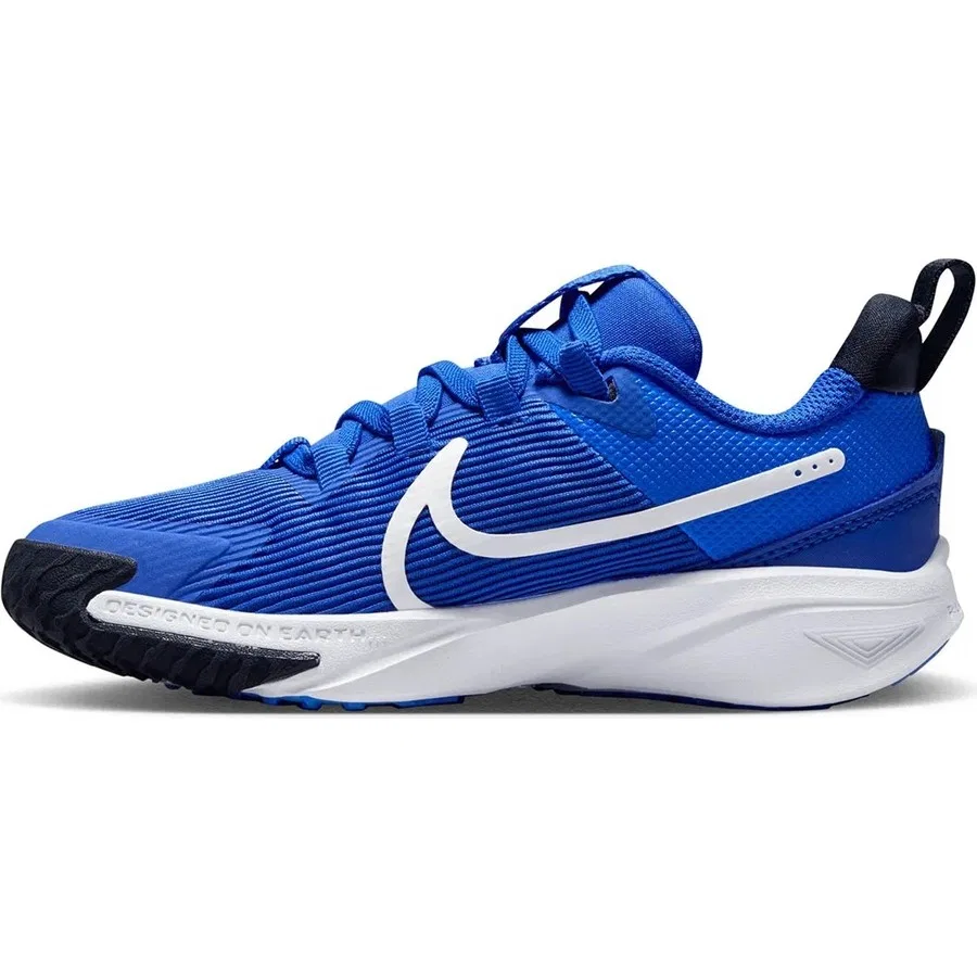 Детские кроссовки с эластичными шнурками Star Runner 4 Nike, Синий — фото 2