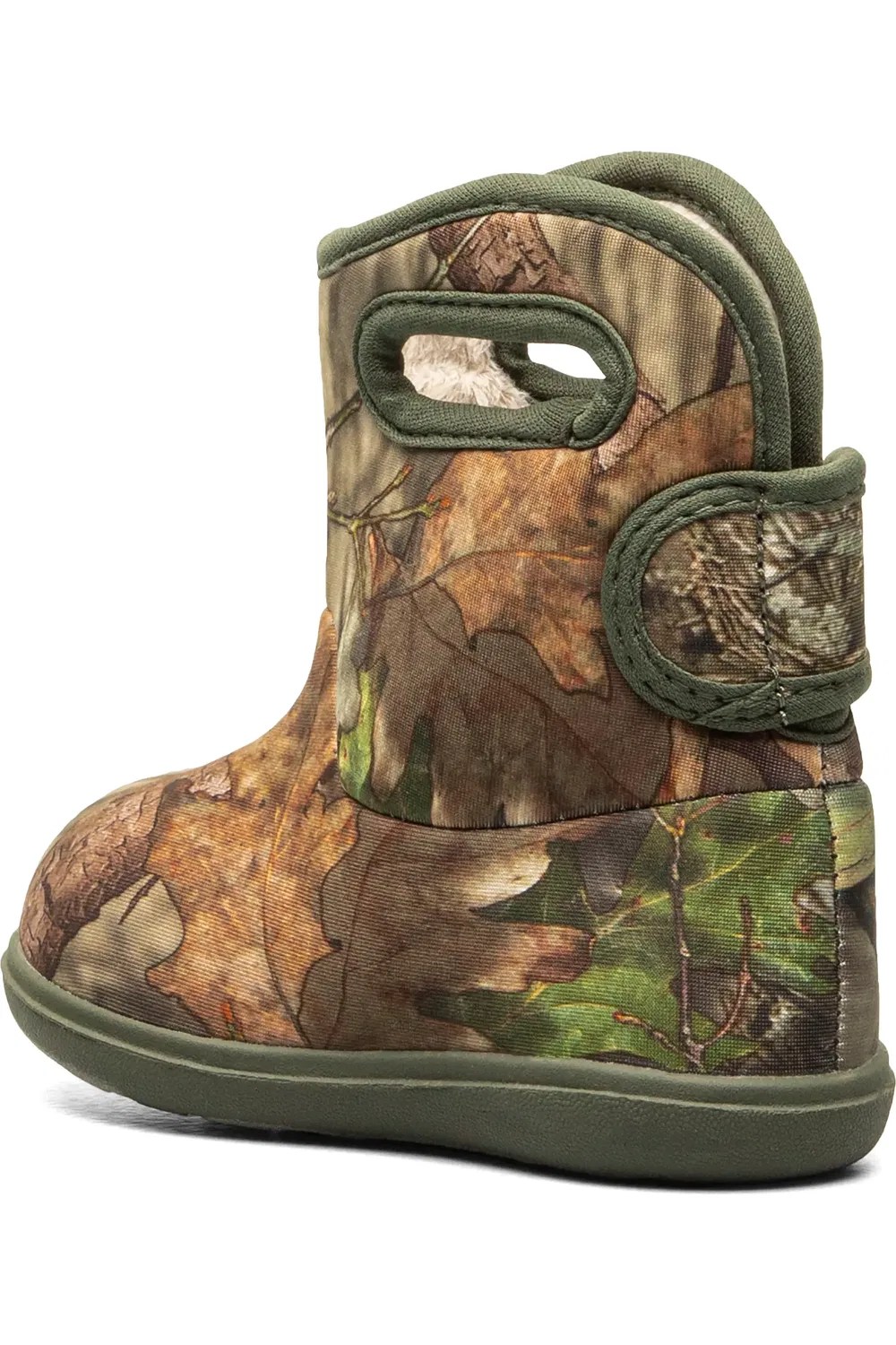 Детские водонепроницаемые сапоги с faux fur подкладкой Baby Bogs II Bogs, Mossy Oak — фото 2