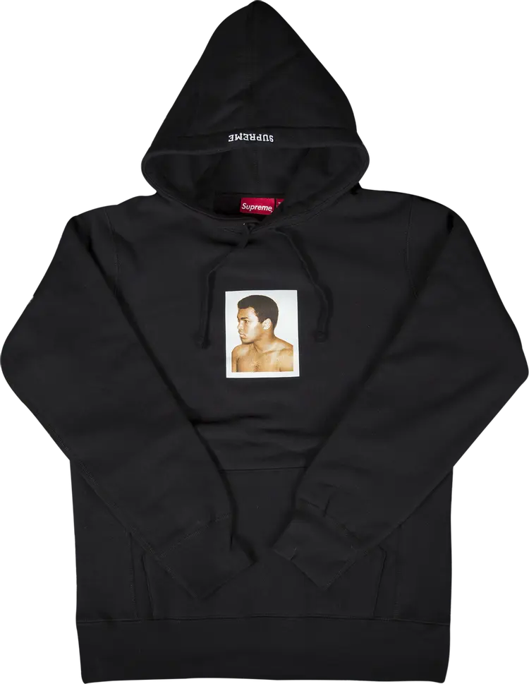 

Толстовка Supreme Ali x Warhol Hooded Sweatshirt 'Black', черный