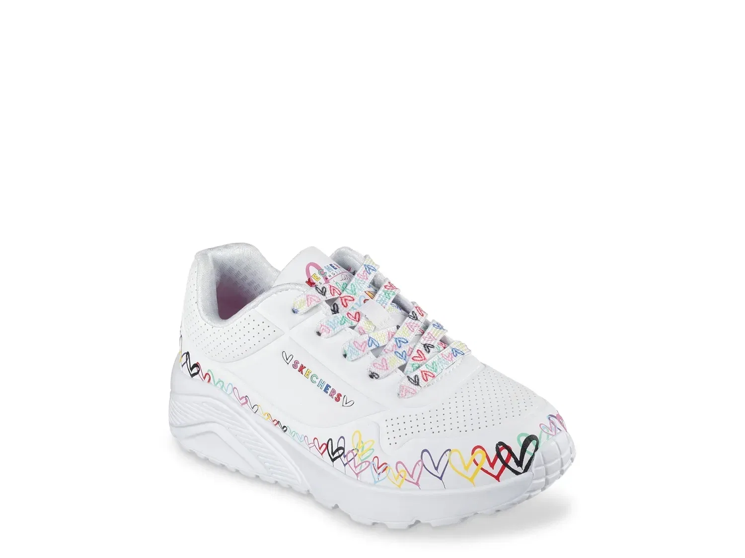 Кроссовки Uno Lite Heart Daze, Skechers, разноцветный