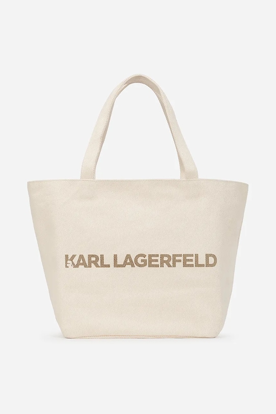 

Двусторонняя сумка Karl Lagerfeld, бежевый