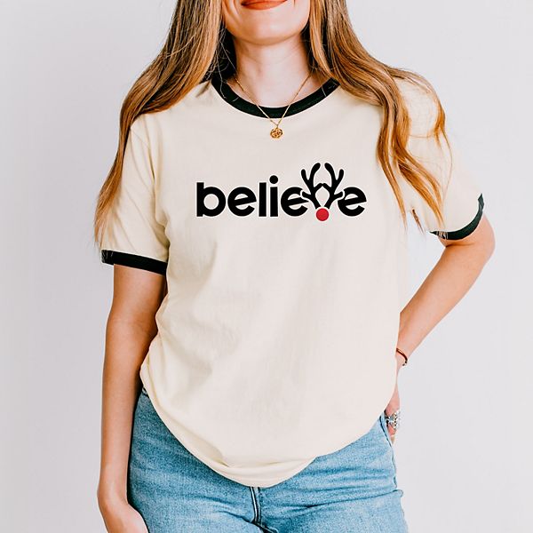 

Футболка Believe с оленями Simply Sage Market, Vintage Black, Черный, Футболка Believe с оленями Simply Sage Market, Vintage Black