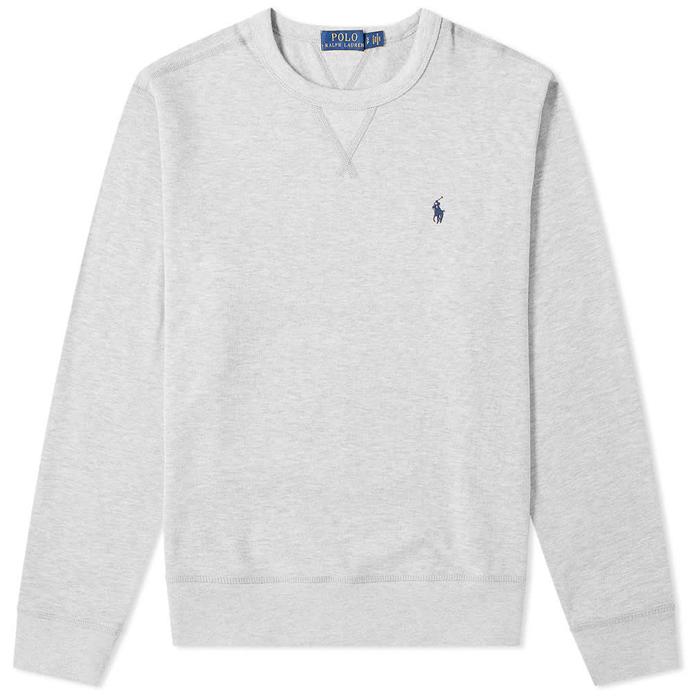 

Джемпер Polo Ralph Lauren Vintage Fleece Crew Sweat, Серый, Джемпер Polo Ralph Lauren Vintage Fleece Crew Sweat