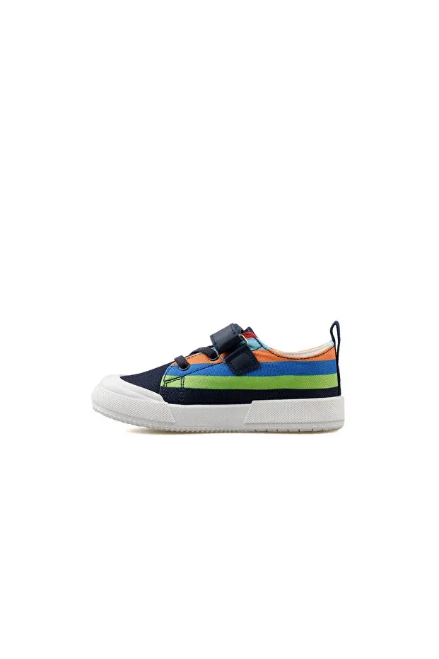 Детские кроссовки для девочек со светодиодной подсветкой Vicco, Navy Blue — фото 3
