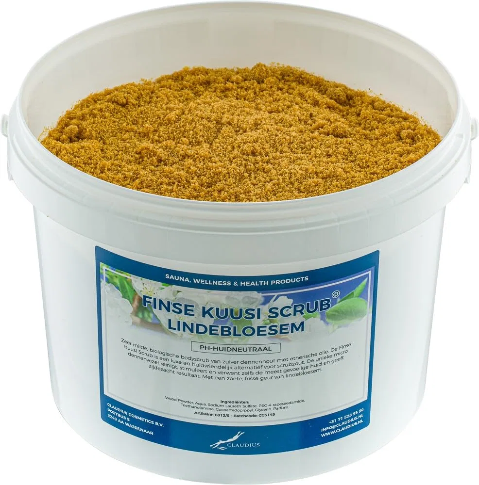 Скраб для тела KUUSI Lime Blossom, 1 л Claudius