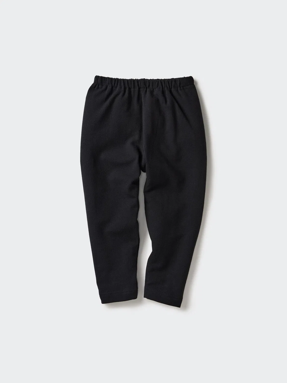 Леггинсы Uniqlo, свободный крой, черный