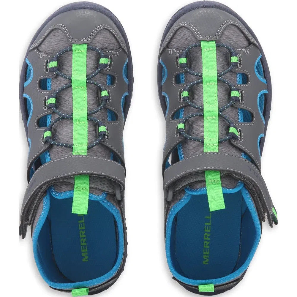 Детские водонепроницаемые ботинки Hydro Trekker Merrell, Grey — фото 4