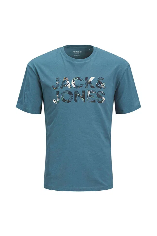 Детская футболка для мальчиков с коротким рукавом Jack & Jones, Blue-102257574 — фото 2
