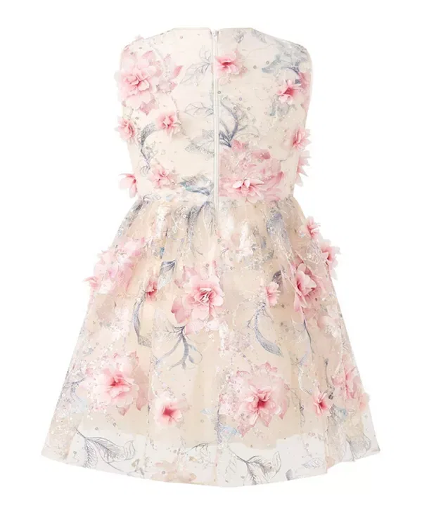 Детское платье для девочек без рукавов Rosalia Embroidered Marlo Kids, Floral — фото 2